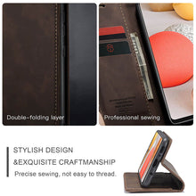 Charger l'image dans la galerie, Casekis 2021 New Retro Wallet Case For Samsung Galaxy A12 - Casekis