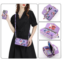 Charger l'image dans la galerie, Casekis Multifunction Tote Crossbody Phone Bag Purple