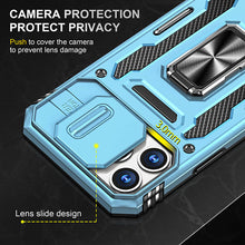 Charger l'image dans la galerie, Casekis Sliding Camera Cover Anti-Fall Phone Case Light Blue