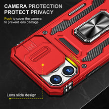 Charger l'image dans la galerie, Casekis Sliding Camera Cover Anti-Fall Phone Case Red