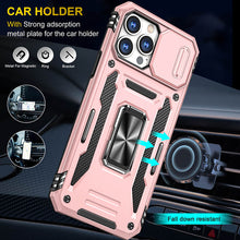 Charger l'image dans la galerie, Casekis Sliding Camera Cover Anti-Fall Phone Case Rose Gold