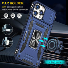 Charger l'image dans la galerie, Casekis Sliding Camera Cover Anti-Fall Phone Case Navy Blue