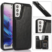 Load image into Gallery viewer, Casekis Cardholder Leather Wallet Phone Case For Galaxy S21 5G