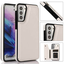 Load image into Gallery viewer, Casekis Cardholder Leather Wallet Phone Case For Galaxy S21 5G