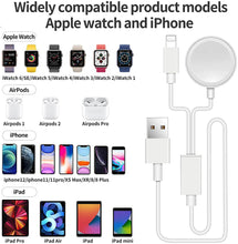 Load image into Gallery viewer, Charging Cable for iWatch, Phone & Pad Series, 2-in-1 Upgraded Version