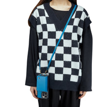 Charger l'image dans la galerie, Casekis Zipper Crossbody Wallet RFID Phone Case Blue