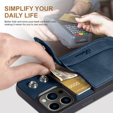 Charger l'image dans la galerie, Casekis Wristband Stand Phone Case Blue