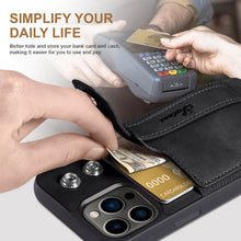 Charger l'image dans la galerie, Casekis Wristband Stand Phone Case Black