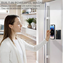 Charger l'image dans la galerie, Casekis Glitter Cardholer Magnetic Phone Case Black