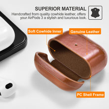 Load image into Gallery viewer, Casekis Genuine Leather Case for AirPods 3