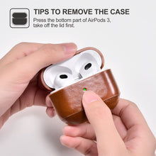 Load image into Gallery viewer, Casekis Genuine Leather Case for AirPods 3