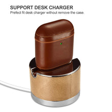 Load image into Gallery viewer, Casekis Genuine Leather Case for AirPods 1/2