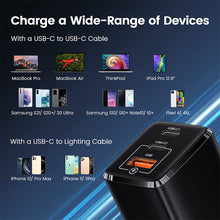 Load image into Gallery viewer, 65W GaN Charger 3-Port PD Portable Charger