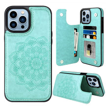 Charger l'image dans la galerie, Casekis Mandala Embossed Phone Case Green