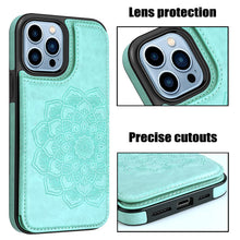 Charger l'image dans la galerie, Casekis Mandala Embossed Phone Case Green