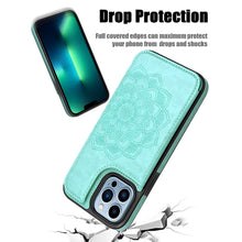 Charger l'image dans la galerie, Casekis Mandala Embossed Phone Case Green