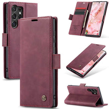 Load image into Gallery viewer, Casekis Retro Wallet Case For Galaxy S23 Ultra 5G