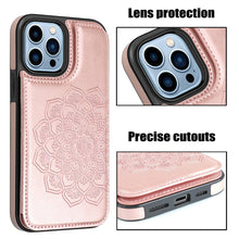 Charger l'image dans la galerie, Casekis Mandala Embossed Phone Case Rose Gold