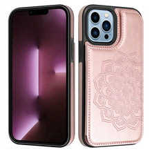 Charger l'image dans la galerie, Casekis Mandala Embossed Phone Case Rose Gold