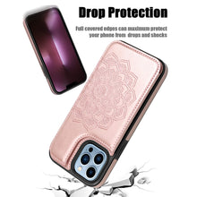 Charger l'image dans la galerie, Casekis Mandala Embossed Phone Case Rose Gold