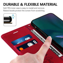 Charger l'image dans la galerie, Casekis Embossed Butterfly Wallet Phone Case Red