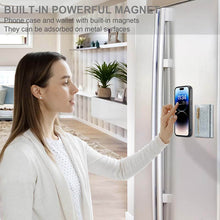 Charger l'image dans la galerie, Casekis Glitter Cardholer Magnetic Phone Case Silver