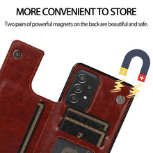 Charger l'image dans la galerie, Casekis Cardholder Leather Wallet Phone Case For Galaxy A52 4G/5G
