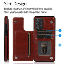 Charger l'image dans la galerie, Casekis Cardholder Leather Wallet Phone Case For Galaxy A52 4G/5G