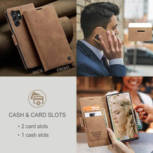 Charger l'image dans la galerie, Casekis Retro Wallet Case Brown