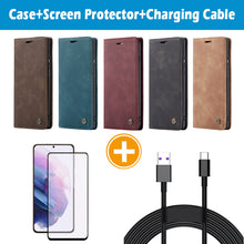 Charger l'image dans la galerie, Casekis Retro Wallet Case for Galaxy A14 5G