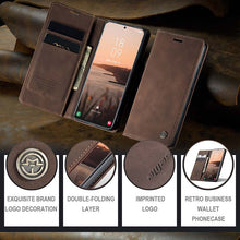 Charger l'image dans la galerie, Casekis Retro Wallet Case For Galaxy S21 Ultra 5G