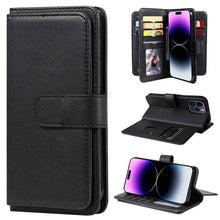 Charger l'image dans la galerie, Casekis Large Capacity Cardholder Phone Case Black