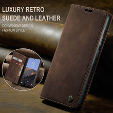 Load image into Gallery viewer, Casekis Retro Wallet Case For Galaxy S23 Plus 5G