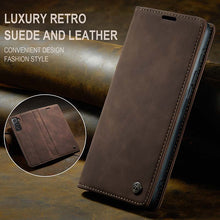 Load image into Gallery viewer, Casekis Retro Wallet Case For Galaxy S21 5G