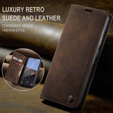 Load image into Gallery viewer, Casekis Retro Wallet Case For Galaxy S23 5G