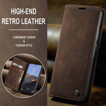 Load image into Gallery viewer, Casekis Retro Wallet Case For Galaxy S23 Plus 5G