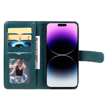 Charger l'image dans la galerie, Casekis Large Capacity Cardholder Phone Case Dark Green