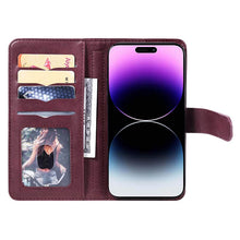 Charger l'image dans la galerie, Casekis Large Capacity Cardholder Phone Case Red