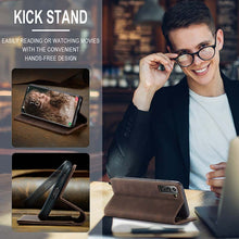 Charger l'image dans la galerie, Casekis Retro Wallet Case For Galaxy S21 FE 5G