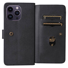 Charger l'image dans la galerie, Casekis Large Capacity Cardholder Phone Case Black