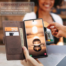 Charger l'image dans la galerie, Casekis Retro Wallet Case For Galaxy S22 Ultra 5G