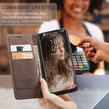 Charger l'image dans la galerie, Casekis Retro Wallet Case For Galaxy S21 FE 5G