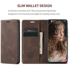Charger l'image dans la galerie, Casekis Retro Wallet Case For Galaxy S21 FE 5G