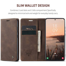 Charger l'image dans la galerie, Casekis Retro Wallet Case For Galaxy S21 Ultra 5G
