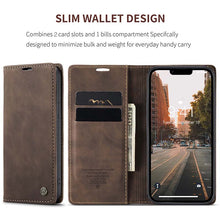 Load image into Gallery viewer, Casekis Retro Wallet Case For iPhone 14