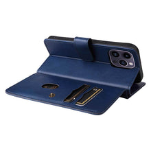 Charger l'image dans la galerie, Casekis Large Capacity Cardholder Phone Case Dark Blue