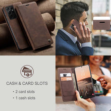 Charger l'image dans la galerie, Casekis Retro Wallet Case For Galaxy S21 Ultra 5G