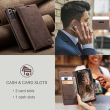 Charger l'image dans la galerie, Casekis Retro Wallet Case For Galaxy S21 FE 5G