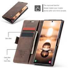Charger l'image dans la galerie, Casekis Retro Wallet Case For Galaxy S22 Ultra 5G