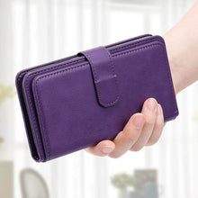 Charger l'image dans la galerie, Casekis Large Capacity Cardholder Phone Case Purple